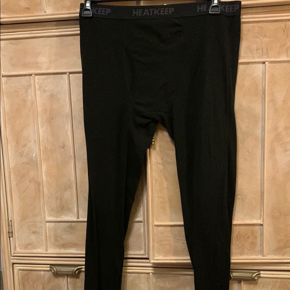 Men's Black Thermal Pants, smoke & pet free home.
